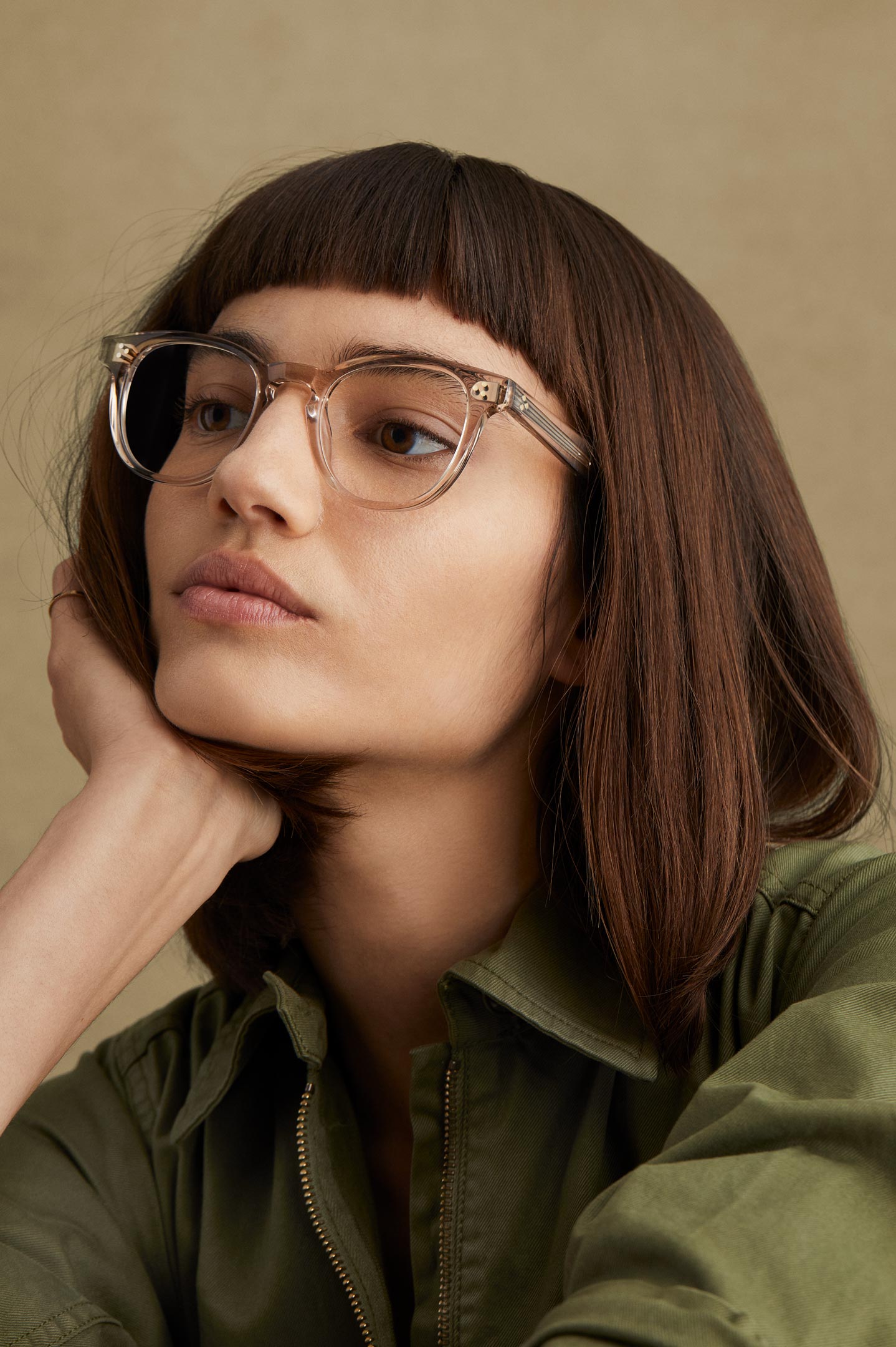 Woman in Rose & Co Optical Glasses